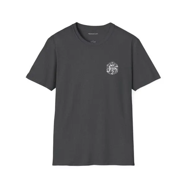 My Jesus 2 w/ Picture On Back Unisex Softstyle T-Shirt TM - Image 11