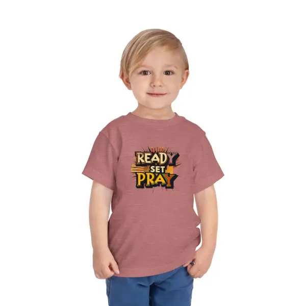 READY SET PRAY Toddler Short Sleeve Tee TM - Image 7