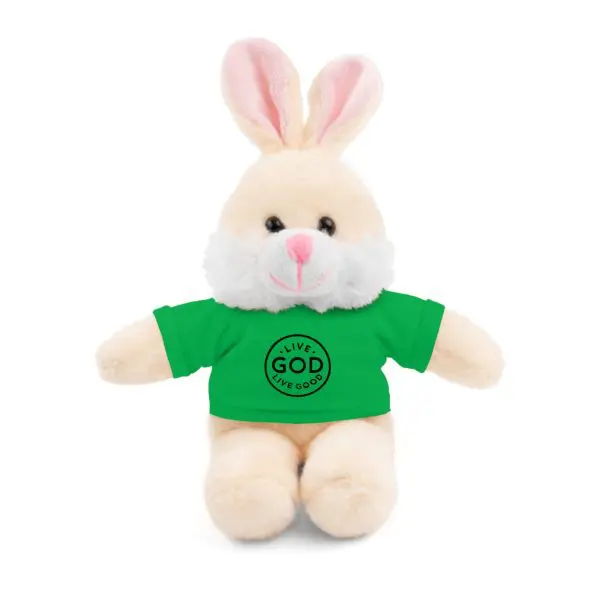 A Stuffed Animal with Tee LIVE GOD LIVE GOOD TM - Image 29