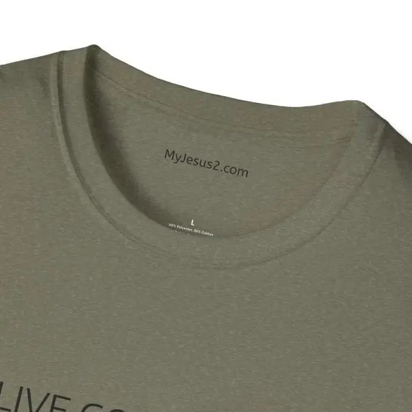 LIVE GOD LIVE GOOD Unisex Softstyle T-Shirt TM - Image 8
