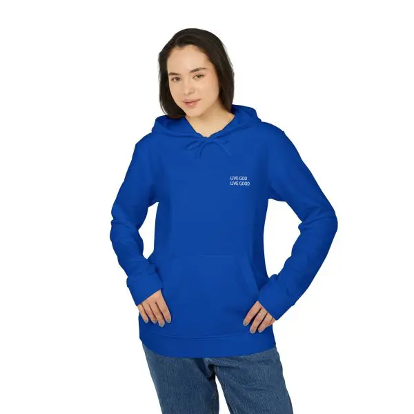 Unisex adidas Fleece Hoodie LIVE GOD LIVE GOOD TM - Image 11