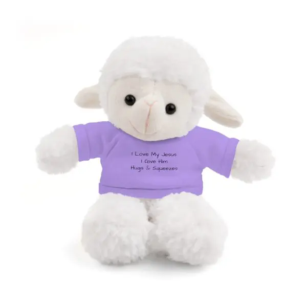 A Stuffed Animal with Tee I Love My Jesus I Give Him Hugs & Squeezes TM - Image 19