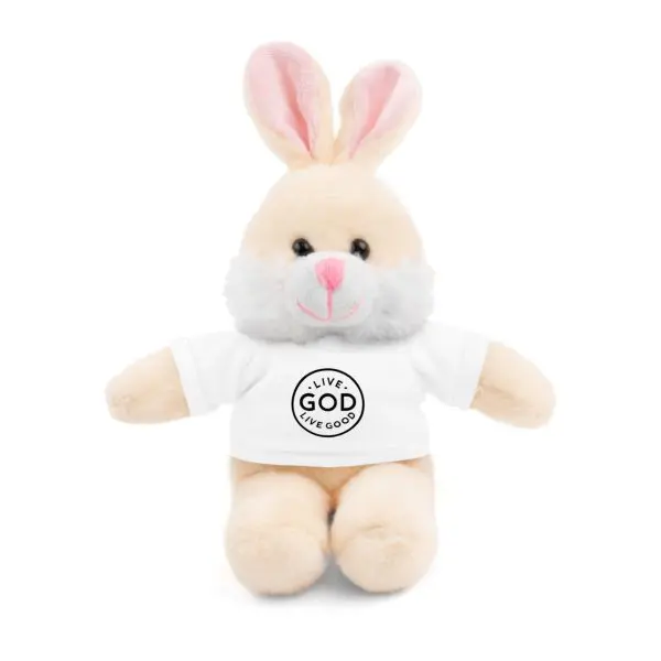 A Stuffed Animal with Tee LIVE GOD LIVE GOOD TM - Image 87