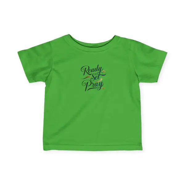 Infant Fine Jersey Tee READY SET PRAY TM - Image 9