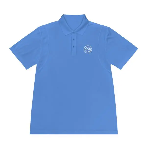 LIVE GOD LIVE GOOD Men's Sport Polo Shirt TM - Image 9