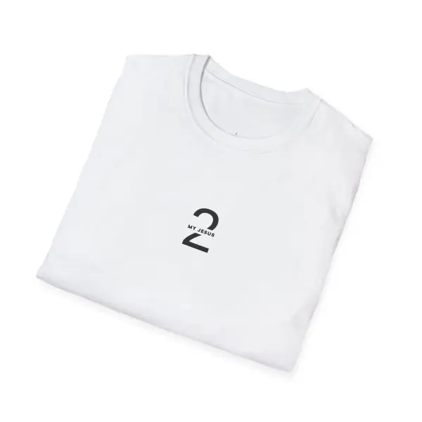 My Jesus 2 Logo Unisex Softstyle T-Shirt TM - Image 4