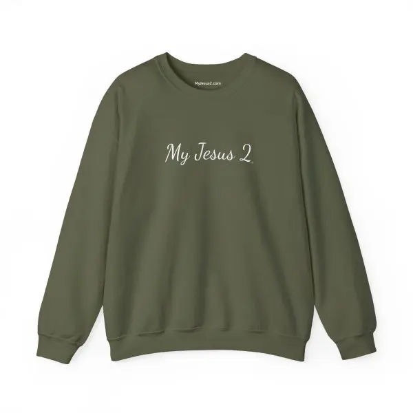 Unisex Heavy Blend Crewneck Sweatshirt My Jesus 2 TM - Image 7