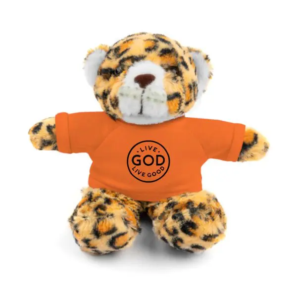 A Stuffed Animal with Tee LIVE GOD LIVE GOOD TM - Image 65