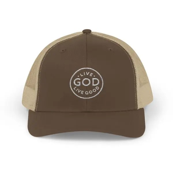A Hat Snapback Trucker Cap LIVE GOD LIVE GOOD TM - Image 25