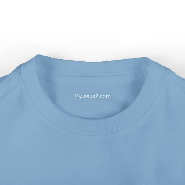 Infant Fine Jersey Tee I Love My Jesus I Give Him Hugs & Squeezes White Letters TM - Image 4