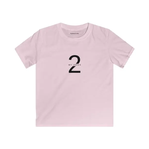 Kids Softstyle Tee My Jesus 2 Logo TM