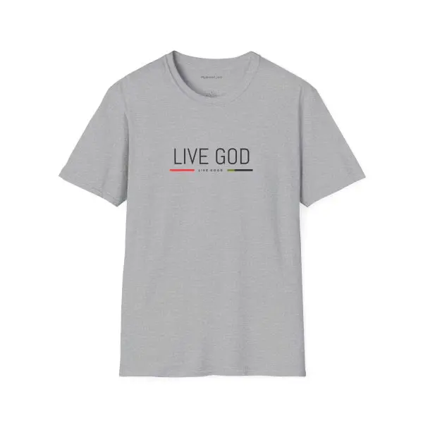 LIVE GOD LIVE GOOD Unisex Softstyle T-Shirt TM - Image 7