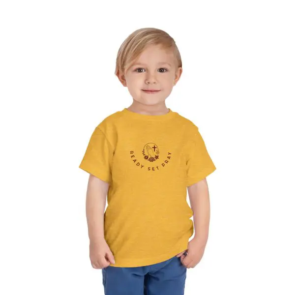 READY SET PRAY Toddler Short Sleeve Tee TM - Image 8
