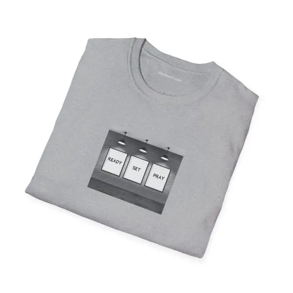 READY SET PRAY Unisex Softstyle T-Shirt TM - Image 2