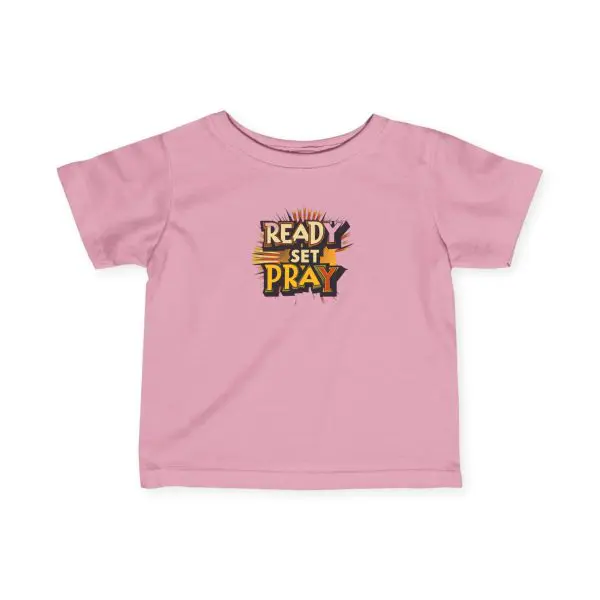 Infant Fine Jersey Tee READY SET PRAY TM - Image 15