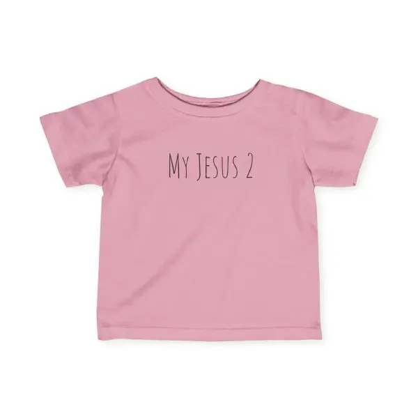 Infant Fine Jersey Tee My Jesus 2 TM - Image 4