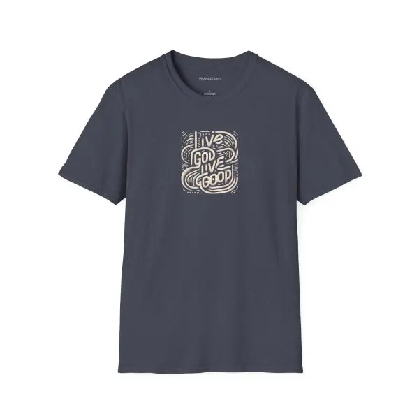 LIVE GOD LIVE GOOD Unisex Softstyle T-Shirt TM - Image 17