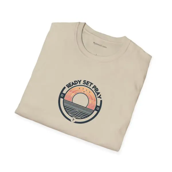 READY SET PRAY Unisex Softstyle T-Shirt TM - Image 6