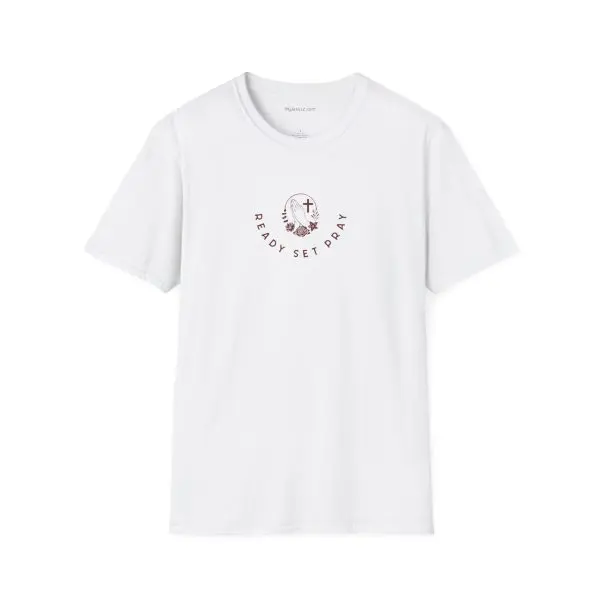 READY SET PRAY Unisex Softstyle T-Shirt TM - Image 7