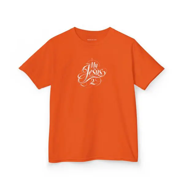 My Jesus 2 Kids Heavy Cotton Tee TM - Image 4