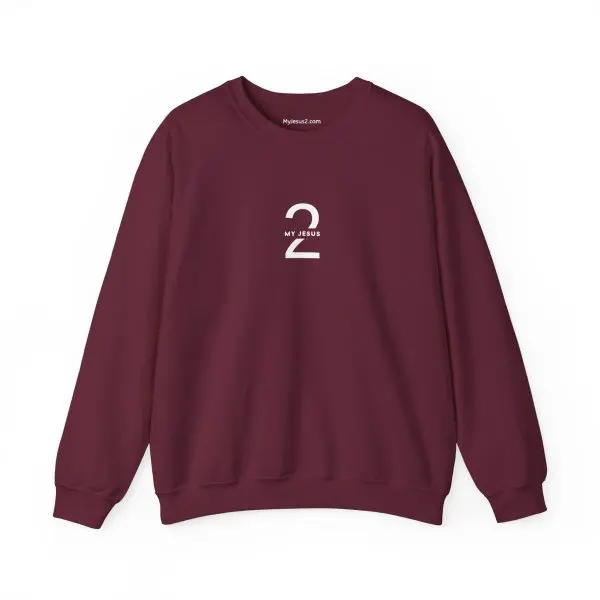 Unisex Heavy Blend Crewneck Sweatshirt My Jesus 2 TM - Image 7