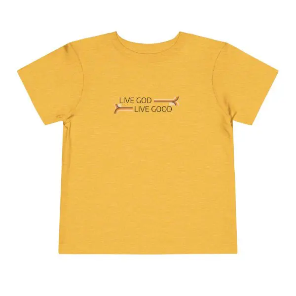 LIVE GOD LIVE GOOD Short Sleeve Tee Toddler TM - Image 25