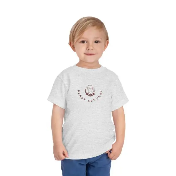 READY SET PRAY Toddler Short Sleeve Tee TM - Image 12