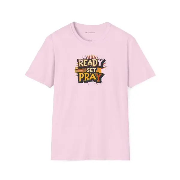 READY SET PRAY Unisex Softstyle T-Shirt TM - Image 19