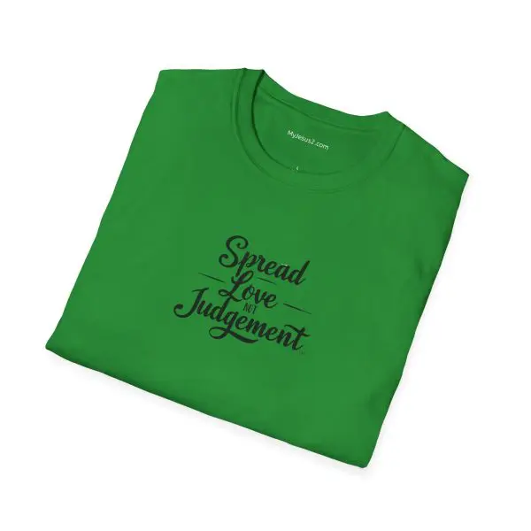 Spread Love Not Judgement Unisex Softstyle T-Shirt TM - Image 8