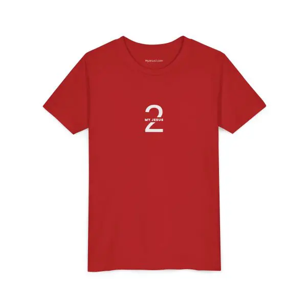 My Jesus 2 Logo Youth Short Sleeve Tee TM - Image 5