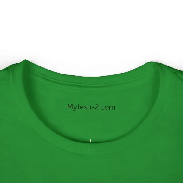 A Women's Softstyle Tee My Jesus 2 w/ Black Letters TM - Image 8