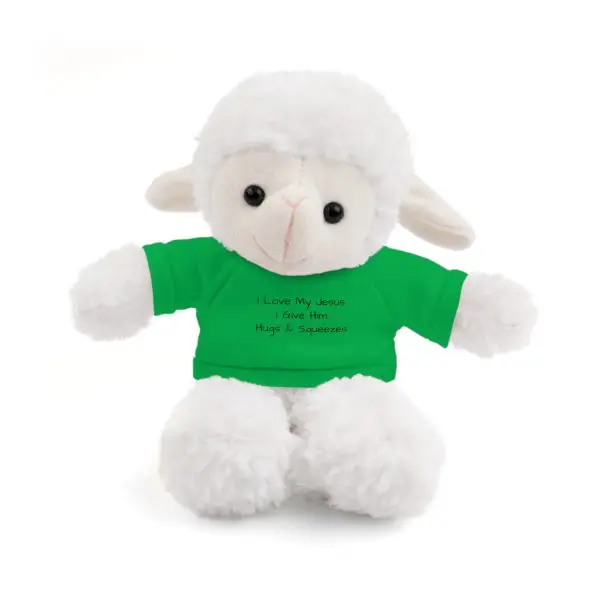 A Stuffed Animal with Tee I Love My Jesus I Give Him Hugs & Squeezes TM - Image 106