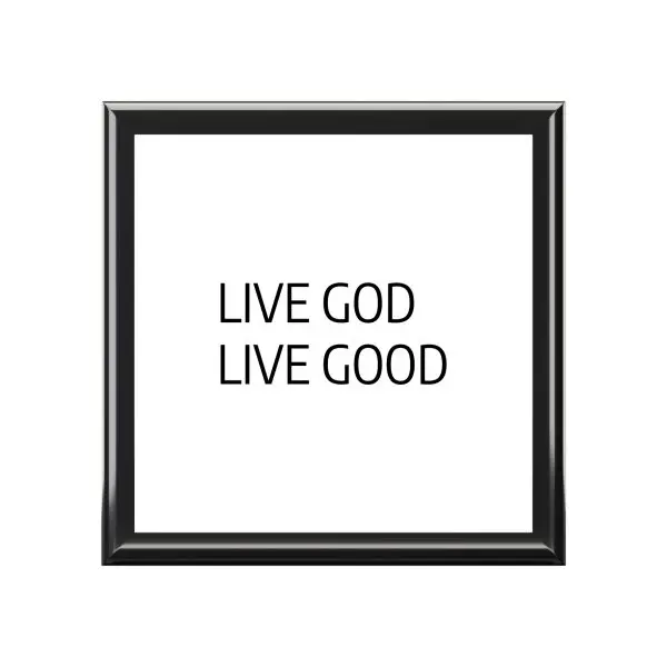 Jewelry Box LIVE GOD LIVE GOOD TM
