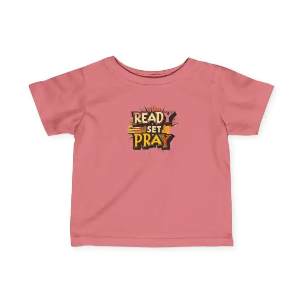 Infant Fine Jersey Tee READY SET PRAY TM - Image 21