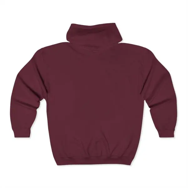 Unisex Blend Heavy Full Zip Hooded Sweatshirt LIVE GOD LIVE GOOD TM - Image 8