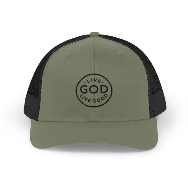 A Hat Snapback Trucker Cap LIVE GOD LIVE GOOD TM - Image 10