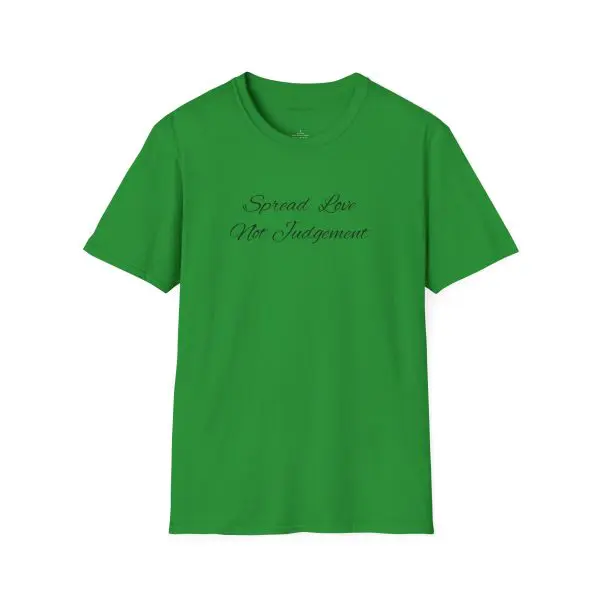 Spread Love Not Judgement Unisex Softstyle T-Shirt TM - Image 13