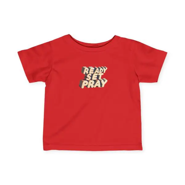 Infant Fine Jersey Tee READY SET PRAY TM - Image 16