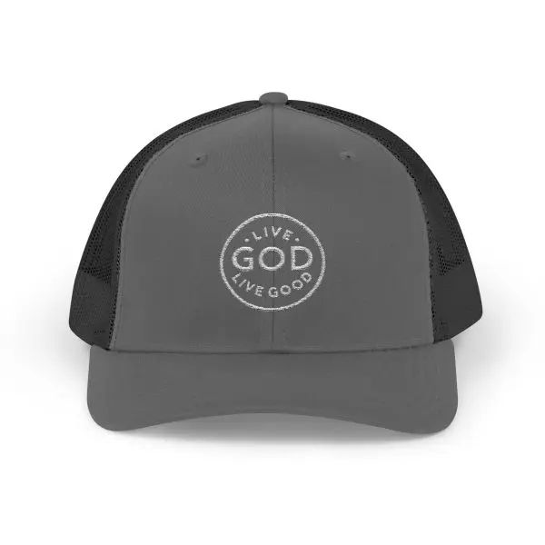 A Hat Snapback Trucker Cap LIVE GOD LIVE GOOD TM - Image 13