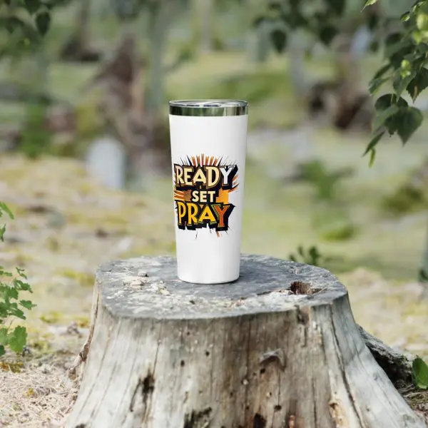 Copper Vacuum Insulated Tumbler, 22oz READY SET PRAY TM - Image 4