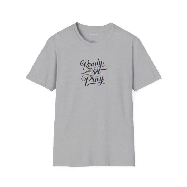 READY SET PRAY Unisex Softstyle T-Shirt TM - Image 7