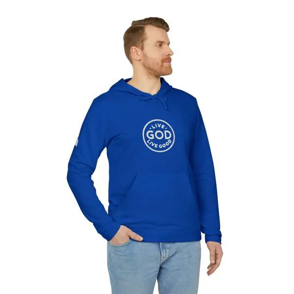 Unisex adidas Fleece Hoodie LIVE GOD LIVE GOOD TM - Image 15