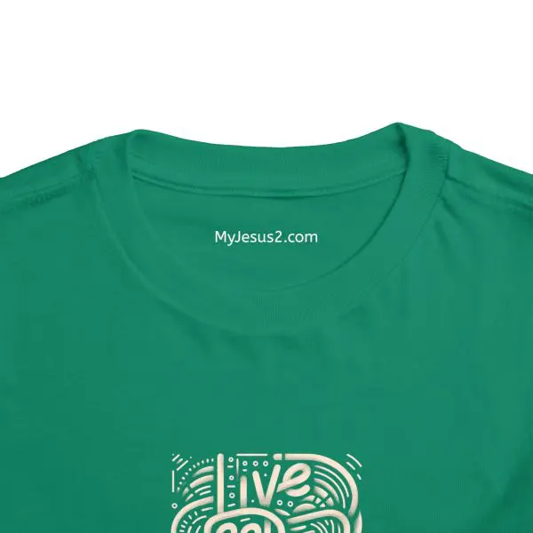 Toddler Short Sleeve Tee LIVE GOD LIVE GOOD TM - Image 15
