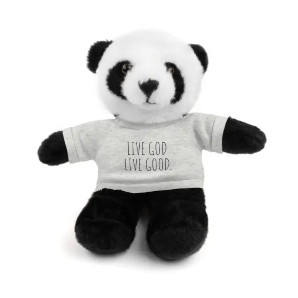 A Stuffed Animal with Tee LIVE GOD LIVE GOOD TM - Image 85