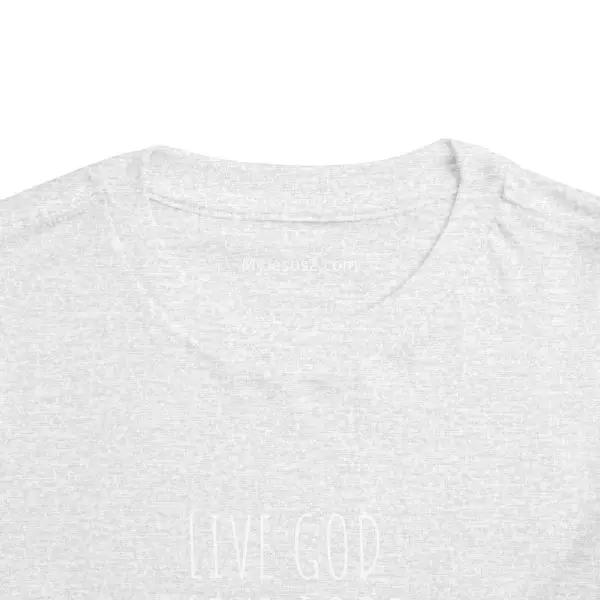 LIVE GOD LIVE GOOD Toddler Short Sleeve Tee White Letters TM - Image 16
