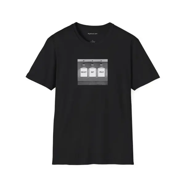 READY SET PRAY Unisex Softstyle T-Shirt TM - Image 3