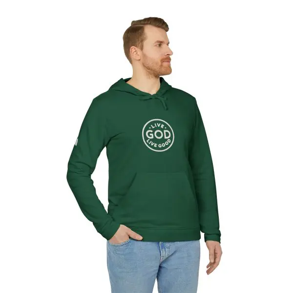 Unisex adidas Fleece Hoodie LIVE GOD LIVE GOOD TM - Image 12