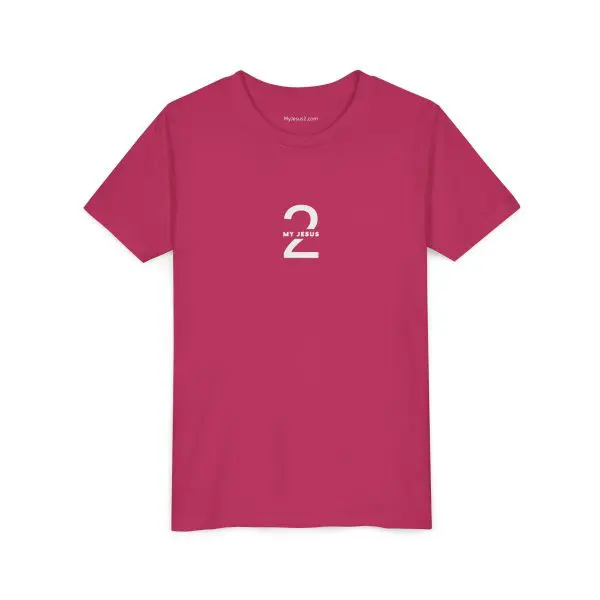 My Jesus 2 Logo Youth Short Sleeve Tee TM - Image 9
