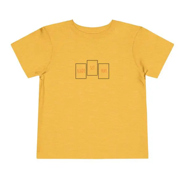 Toddler Short Sleeve Tee READY SET PRAY TM - Image 6