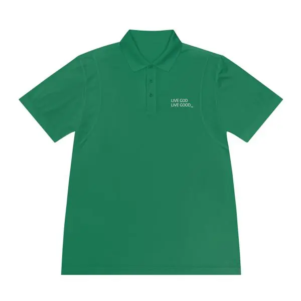 LIVE GOD LIVE GOOD Men's Sport Polo Shirt TM - Image 16